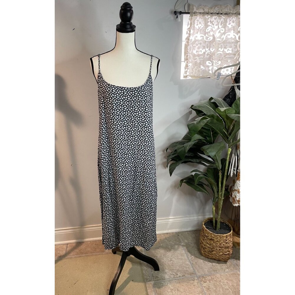 Reformation Jeans Mariah Dress Medium Floral Tencel Modal Midi Slip Dress